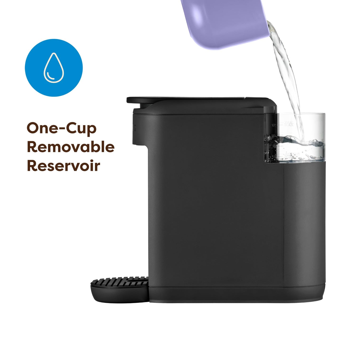 Keurig K-Mini Mate Single Serve K-Cup Pod Coffee Maker, Brews Up to 12 oz Cup, Compact Portable Coffee Machine for Small Spaces, Great for Dorms & Offices, Glamping Green