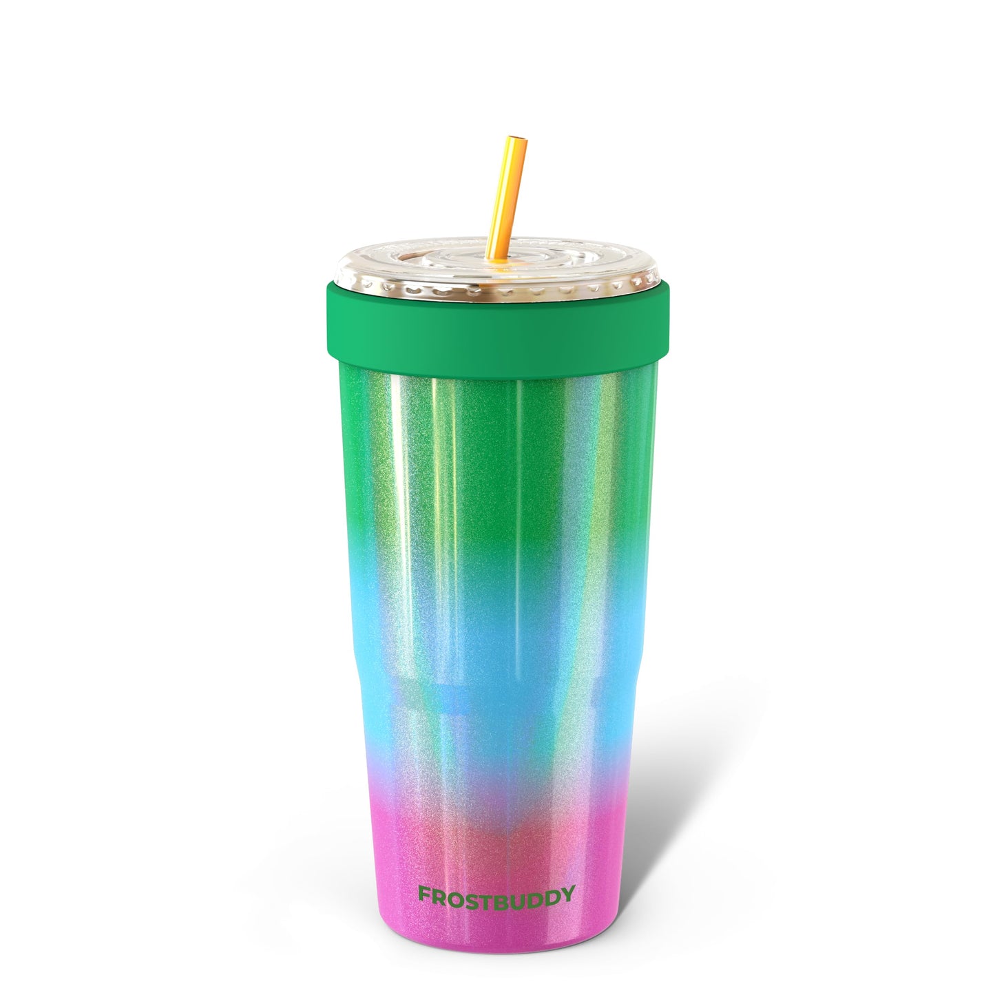 Frost Buddy Togo Buddy 30oz Tumbler (All American Sweetheart) | Double-wall vacuum insulated | Spill-proof flip lid | 18/8 premium stainless steel | Cup-holder friendly