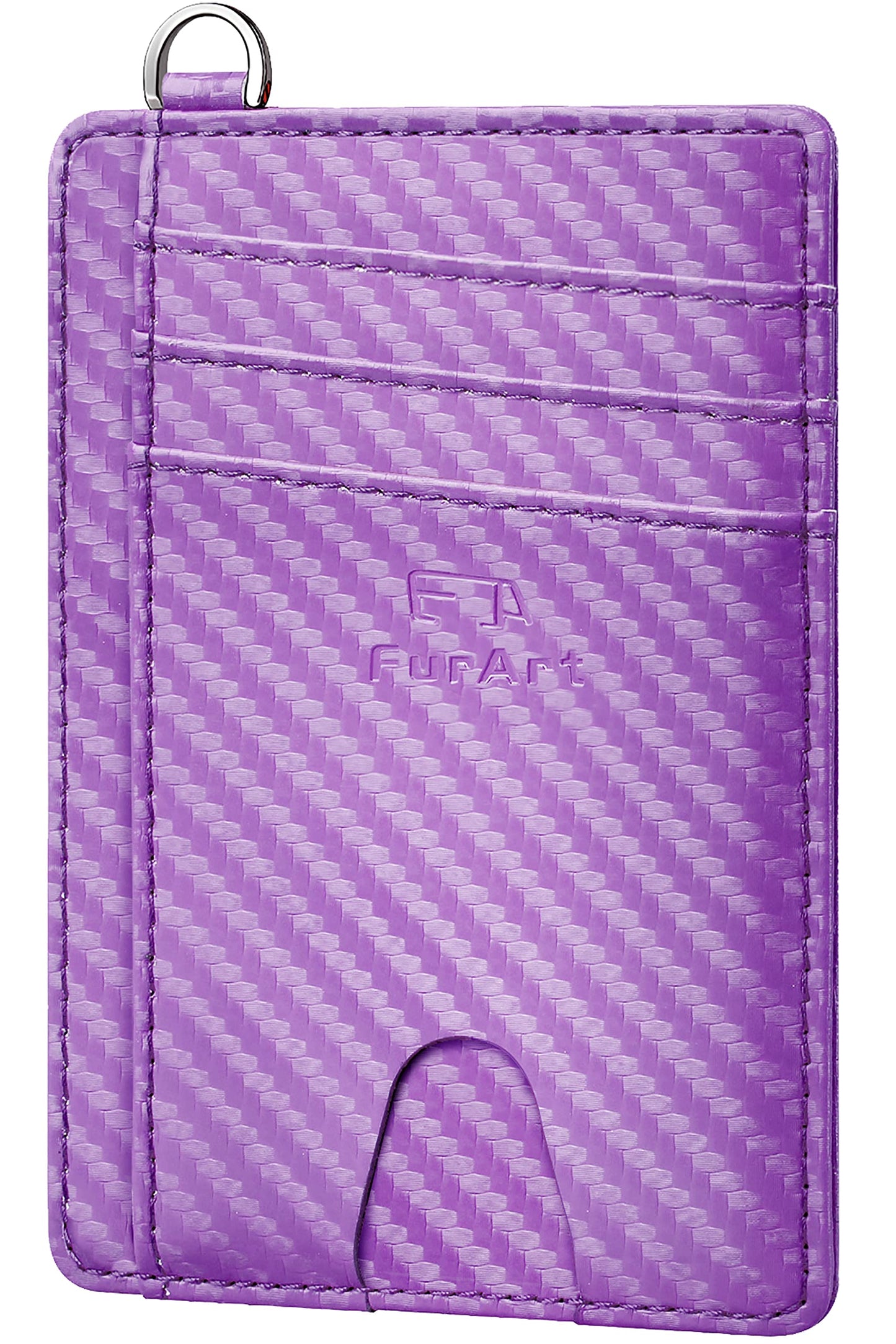 FurArt Slim Minimalist Wallet RFID Credit Card Holder for Men | slim minimalist compact rfid id window thin
