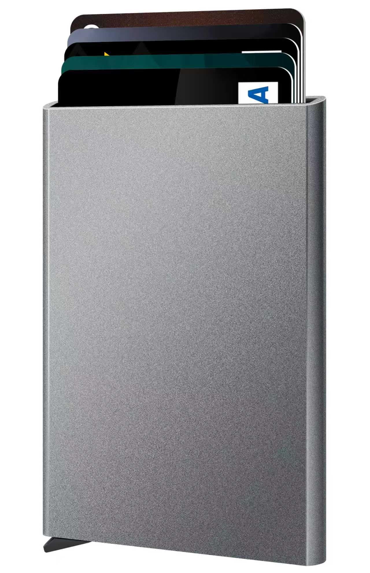 FurArt Slim Minimalist Wallet RFID Credit Card Holder for Men | slim minimalist compact rfid id window thin